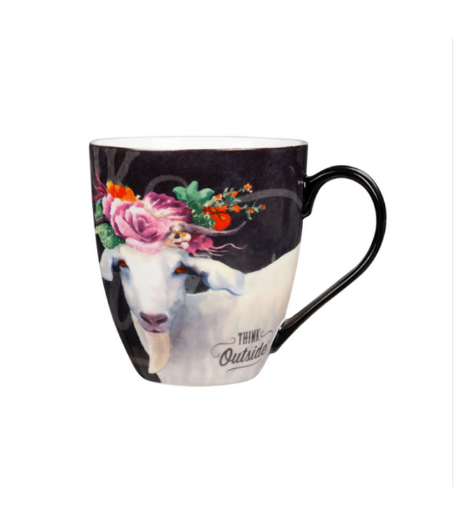 Evergreen Enterprises Petal  Plow Coffee Cup Ceramic Cup O Java