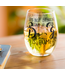 Evergreen Enterprises Wine Glass Stemless Glass