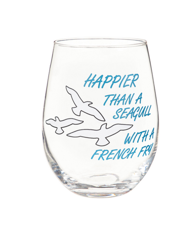 Evergreen Enterprises Wine Glass Stemless Glass