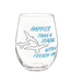 Evergreen Enterprises Wine Glass Stemless Glass