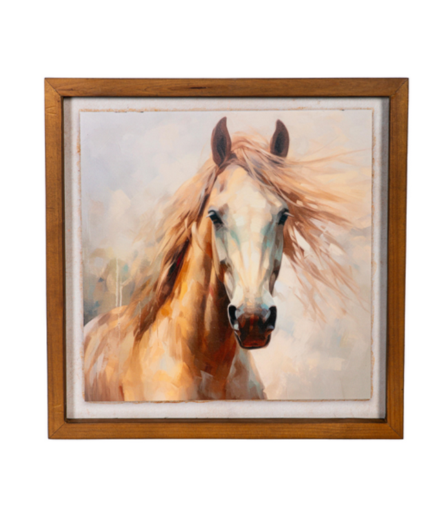 Evergreen Enterprises Horse Wooden Wall Decor 15.8"L x 15.8"H