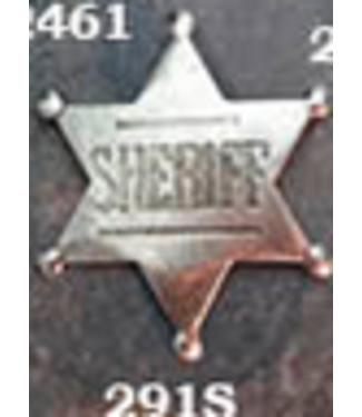 Austin Accent Large Sheriff Badge