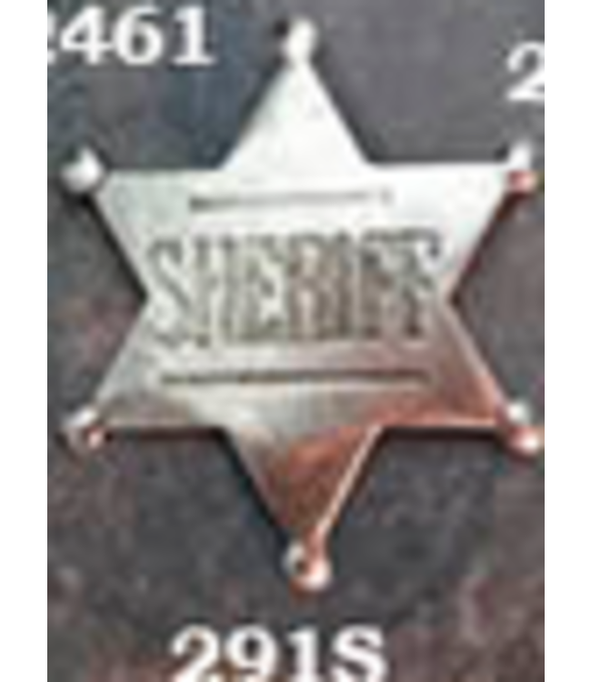 Austin Accent Large Sheriff Badge