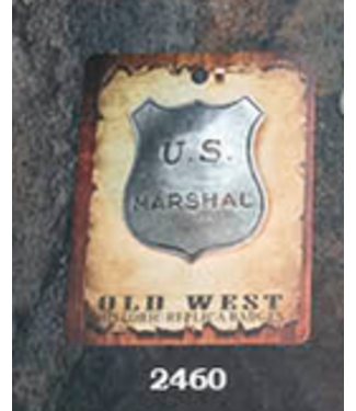 Austin Accent U.S. Marshall Badge