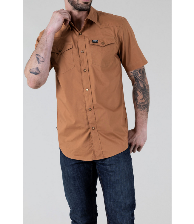 Kimes Ranch Men's Rio Dress Shirt - WW Brown