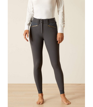 Ariat Womens Tri Factor X Bellatrix Full Seat Breech - Grey 22