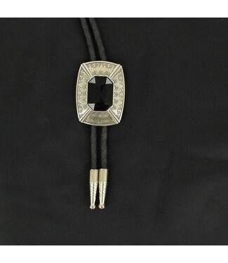 M&F Western Double S Black Stone Bolo