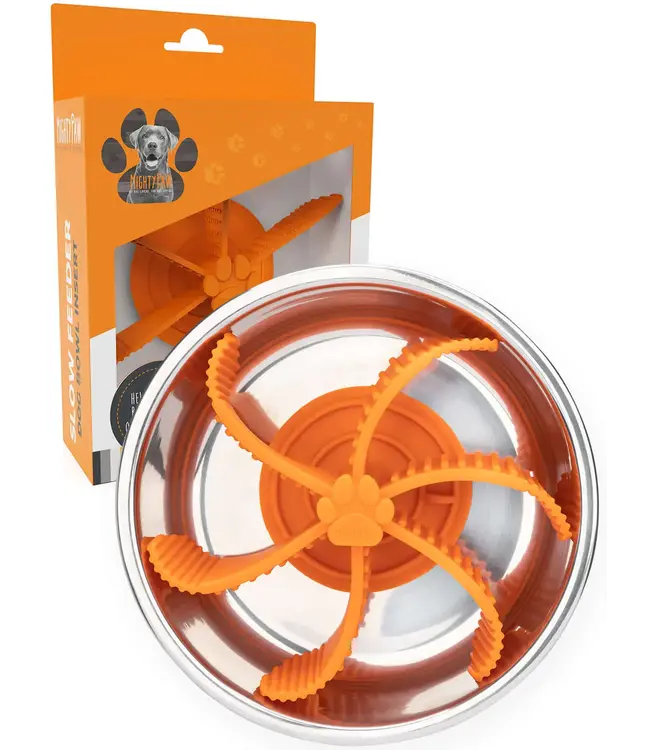 Mighty Paw Slow Feeder Insert For Dog Bowl