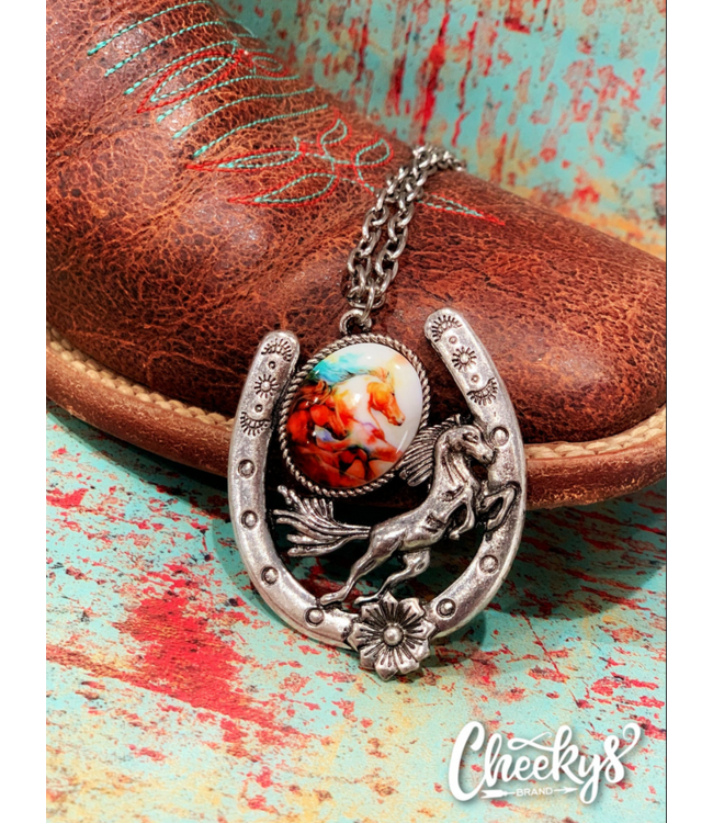 Cheeky's Brand Get Off Your High Horse Necklace