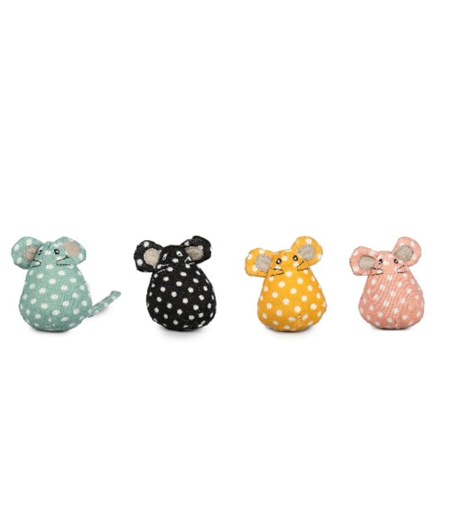 HuggleHounds HuggleKats Polka Dot Mouse
