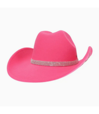 C.C Beanie Houston Sequin Stars Cowboy Hat