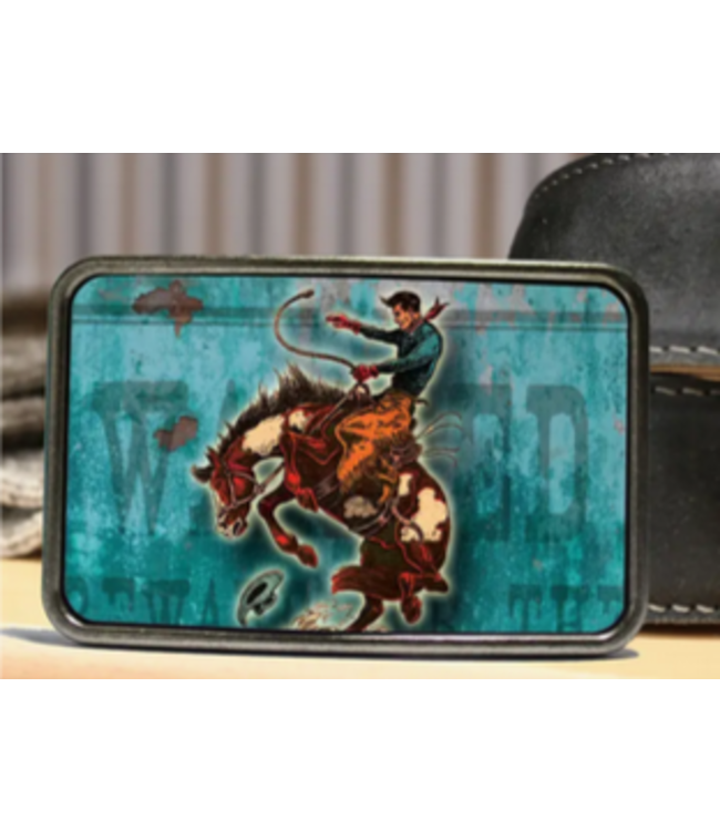 Bungalow Blue Trading Co Western Belt Buckle