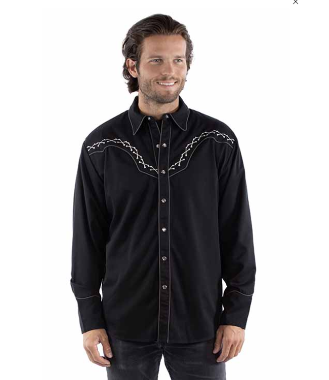 Scully Justice EMB Shirt