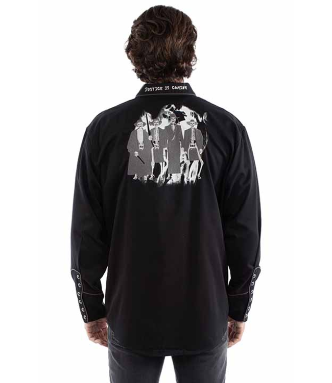 Scully Justice EMB Shirt