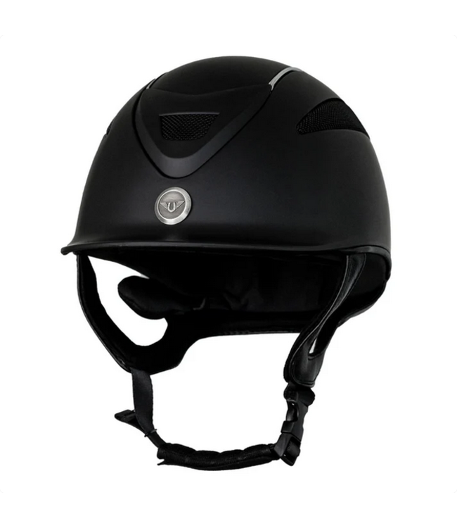 Tuffrider Tuff Rider Ventek Air Riding Helmet Black/Silver
