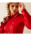 Ariat Team Kirby Stretch Shirt - Red