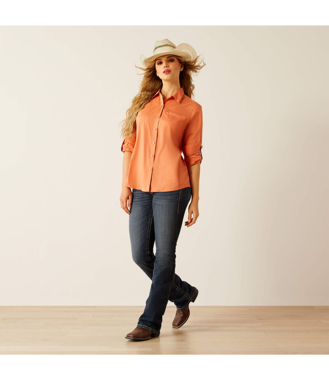 Ariat Womens VentTEK Shirt- Langoustino