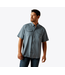 Ariat Mens VentTEK Western Classic Snap Shirt - Newsboy Blue