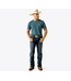 Ariat Mens Puebla Serape T-Shirt - Lagoon Green