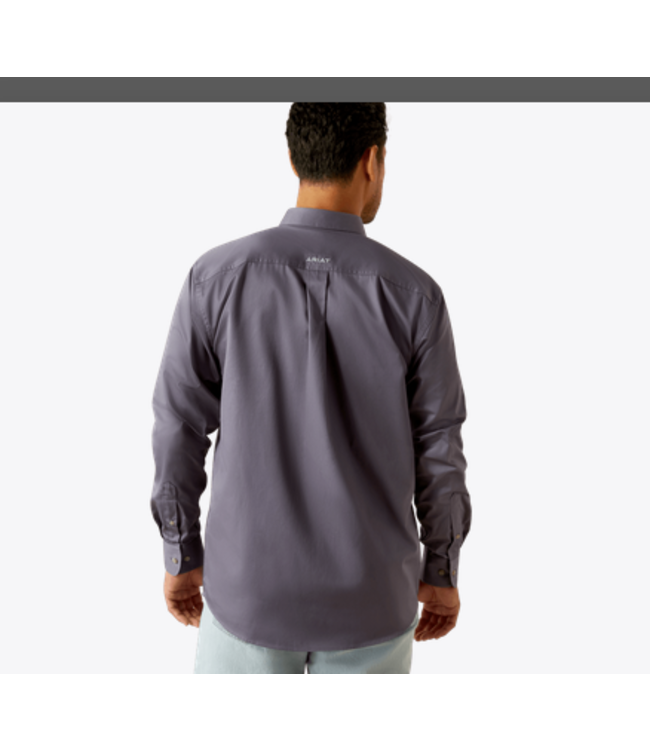 Ariat Mens Team Logo Twill Classic Fit Shirt