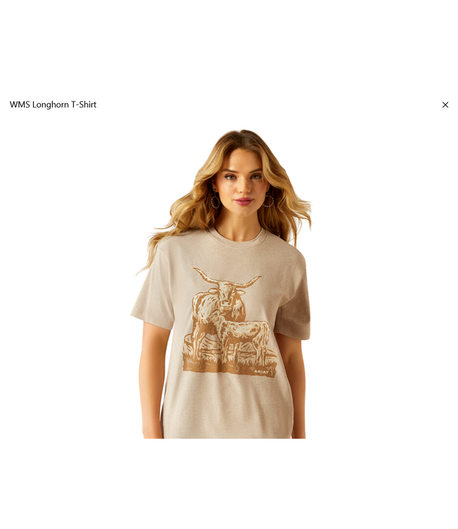 Ariat WMS Longhorn T-Shirt