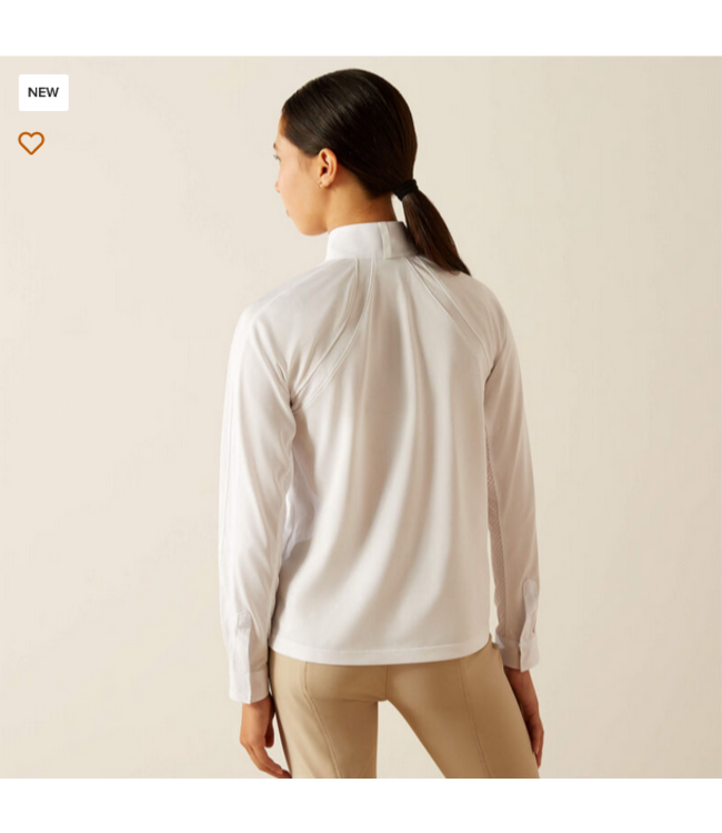 Ariat Youth Sunstopper 3.0 Pro Show Shirt