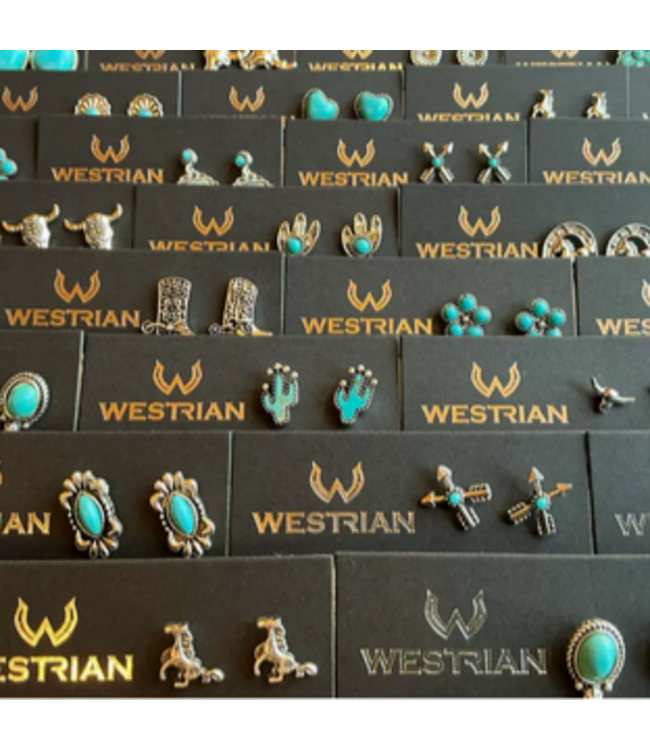 Westrian (Formerly Equipage) Western Faux Stud Earrings Assortment