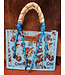 Montana West Wrangler Cowboy Print Tote/Crossbody