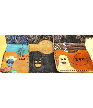 Beyond the Barn Leather Masked ID Card Wallet BTB