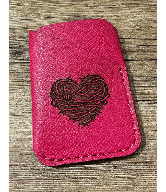 Beyond the Barn Laser Etched Verticle Card Wallet BTB