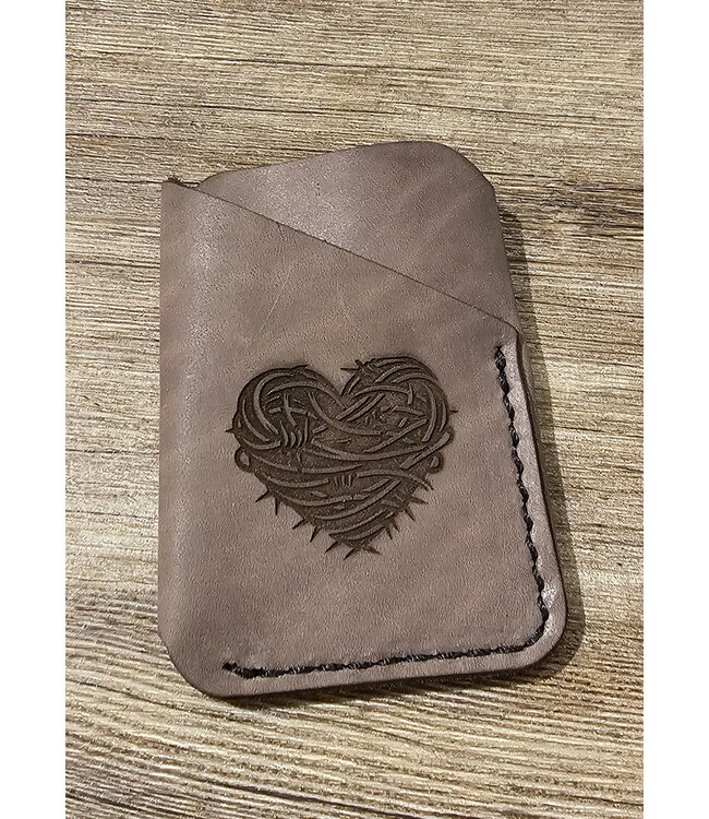 Beyond the Barn Laser Etched Verticle Card Wallet BTB