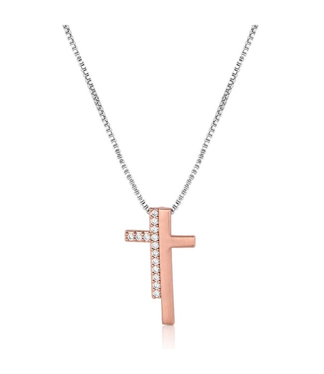 Montana Silversmith Faithful Sunrise Cross Necklace