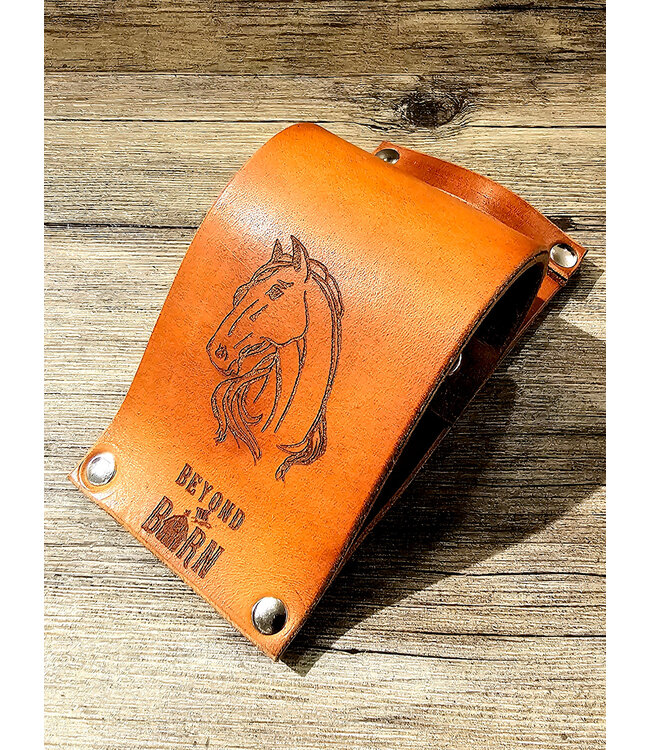 Beyond the Barn Laser Cut Leather Phone Tablet Stand Holder BTB