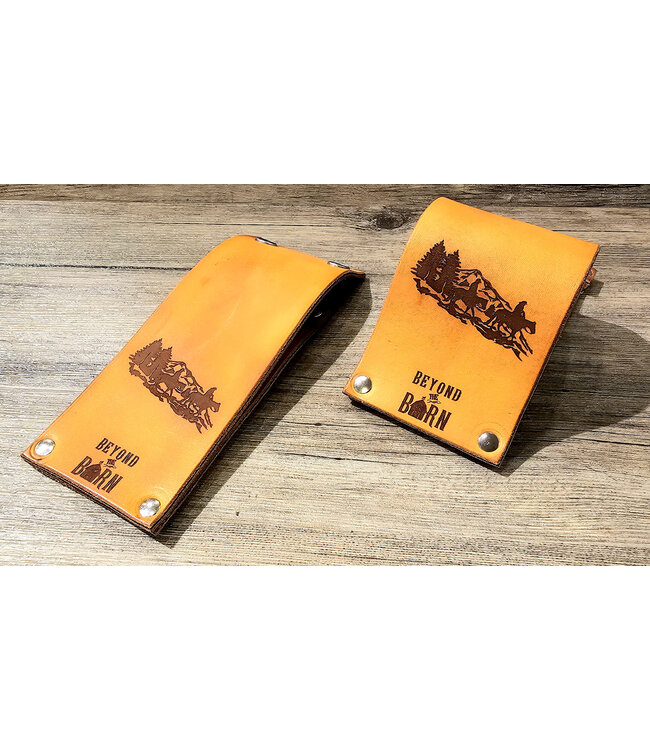 Beyond the Barn Laser Cut Leather Phone Tablet Stand Holder BTB