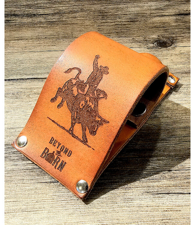 Beyond the Barn Laser Cut Leather Phone Tablet Stand Holder BTB