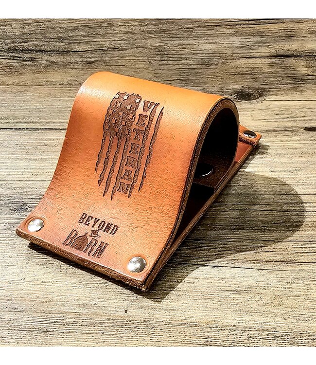 Beyond the Barn Laser Cut Leather Phone Tablet Stand Holder BTB