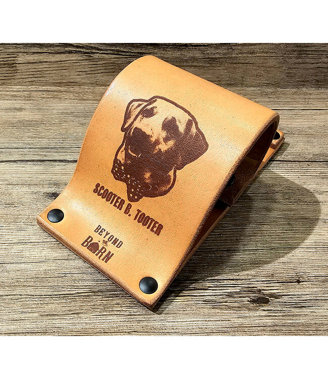 Beyond the Barn Custom Leather Phone Tablet Stand Holder BTB