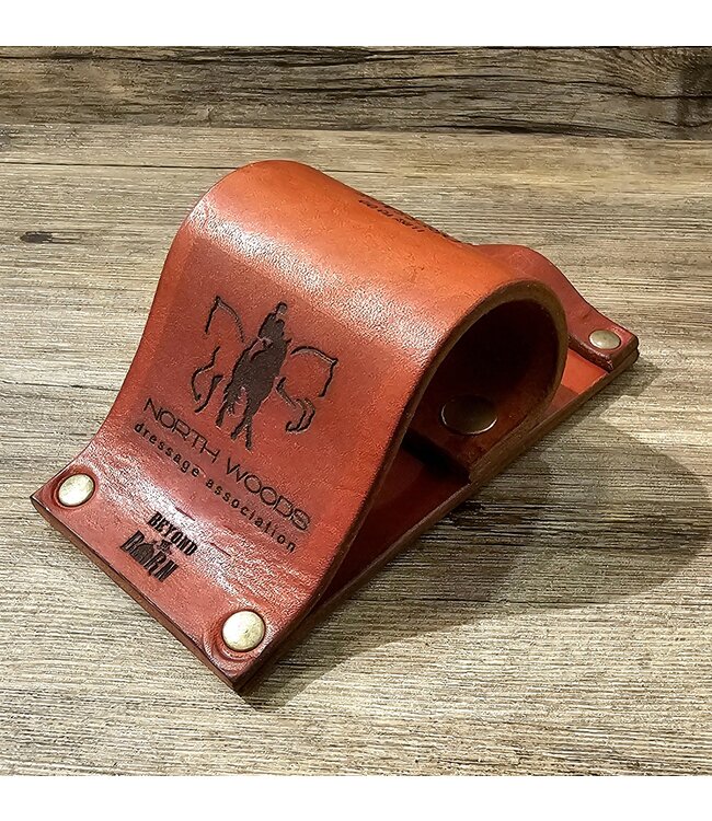 Beyond the Barn Custom Leather Phone Tablet Stand Holder BTB