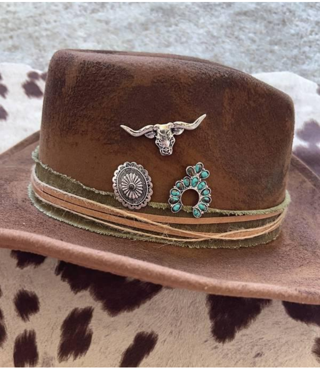 Hippie Magnetic Hat Pin Set