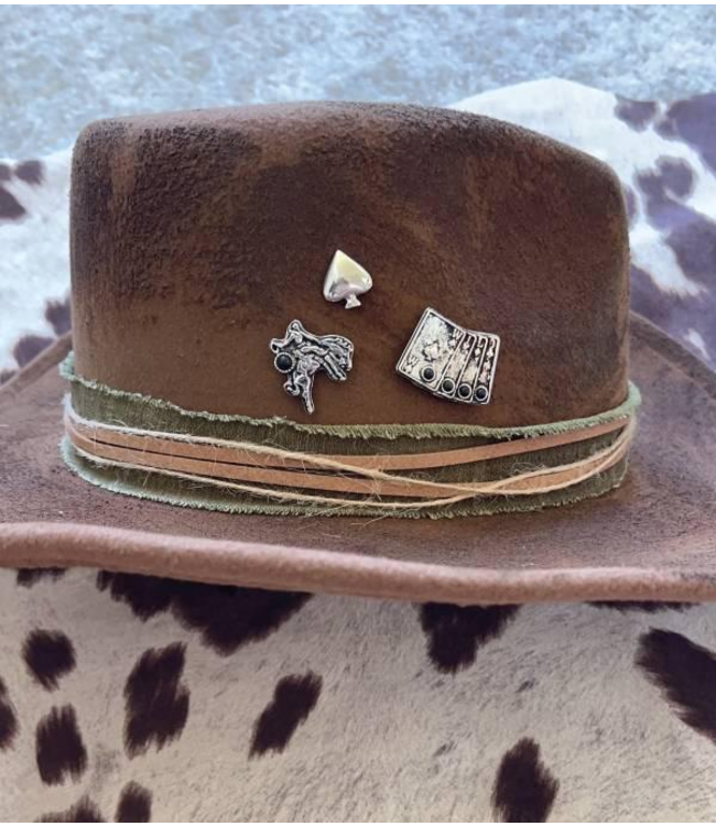 Hippie Magnetic Hat Pin Set