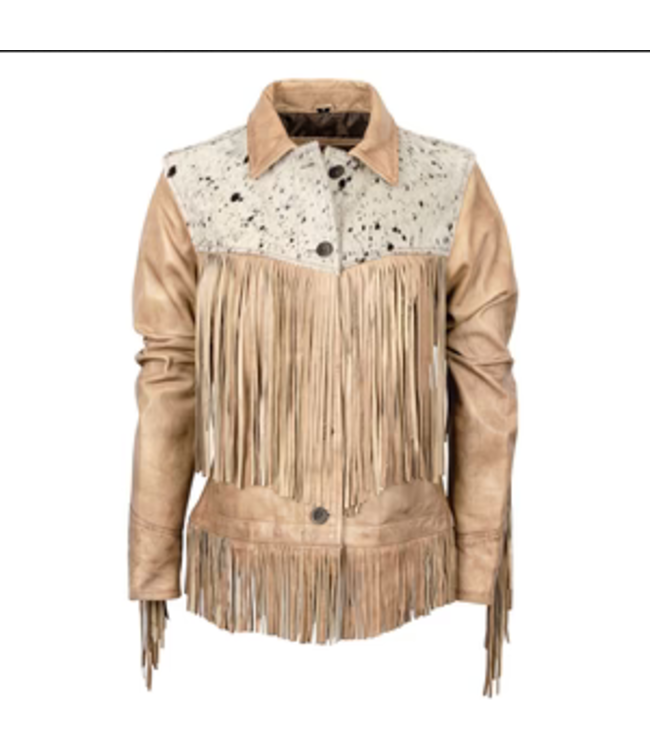 STS Ranchwear Womens Frontier Palomino Leather Jacket