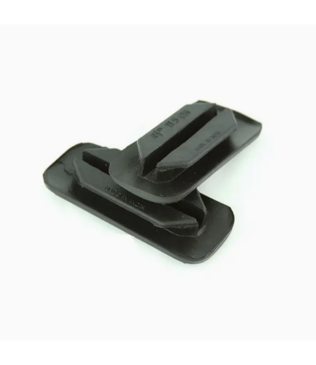 Grewal Equestrian Black Stirrup Pads 4.5"