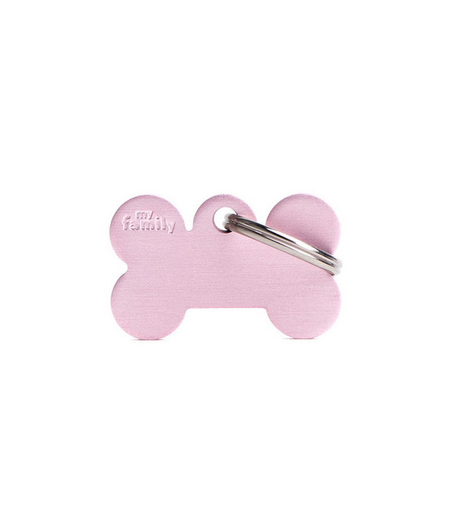 MyFamily Small Aluminum Bone Tag