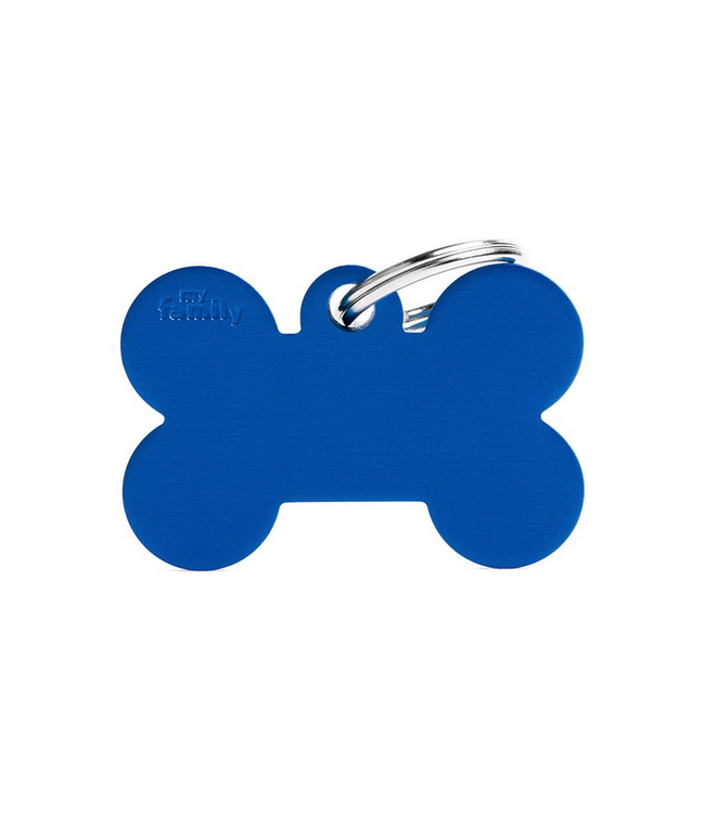 MyFamily Big Aluminum Bone Tag