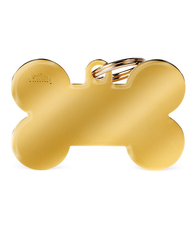 MyFamily XL Aluminum Bone Tag