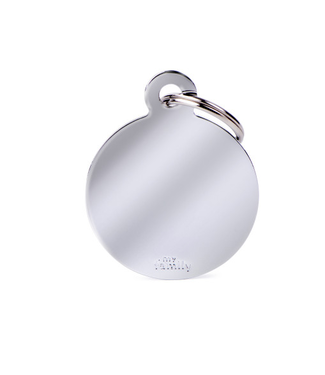 MyFamily Aluminum Circle Tag
