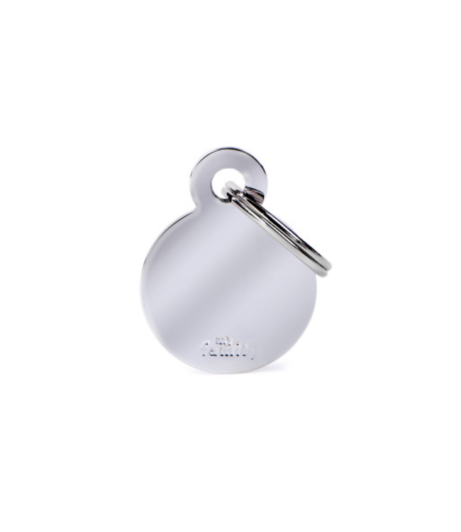 MyFamily Aluminum Circle Tag