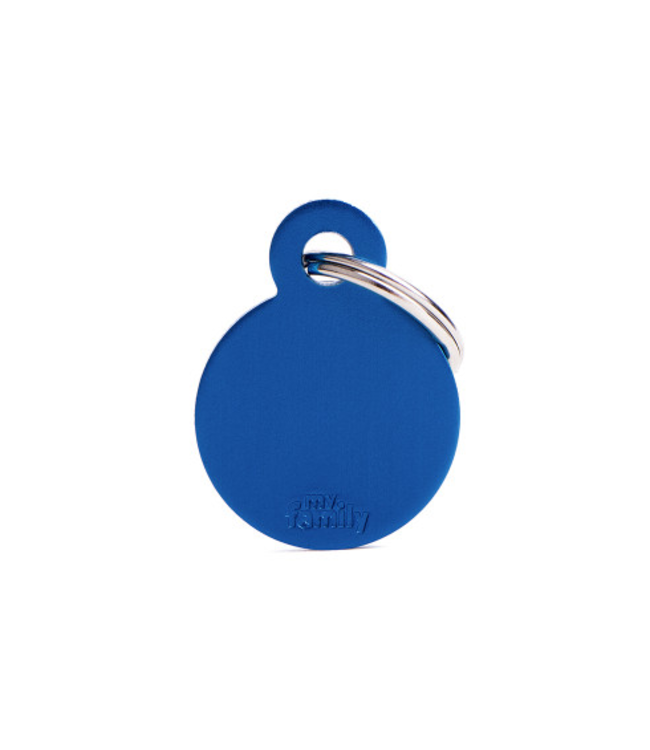 MyFamily Aluminum Circle Tag
