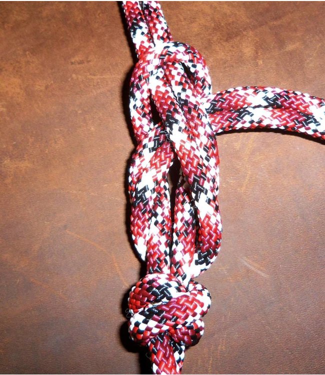 Hand Tied Rope Halter Average