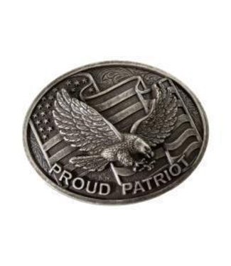 Nocona Nocona Mens Buckle Oval Proud Patriot